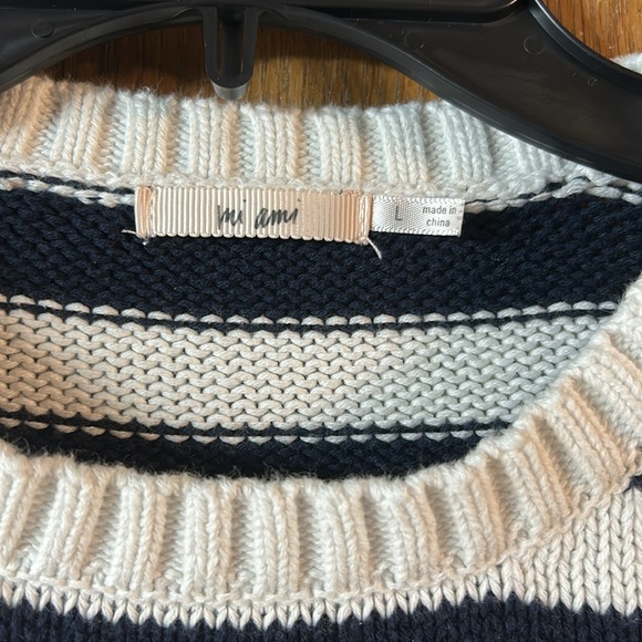 Francesca’s Mi Ami Large Crop Sweater - Picture 3 of 7